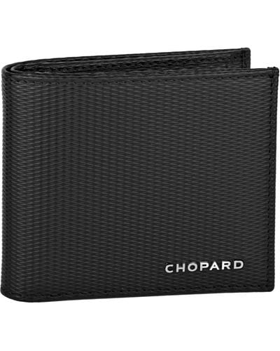 Chopard Mini Classic Racing Bifold Wallet - Black