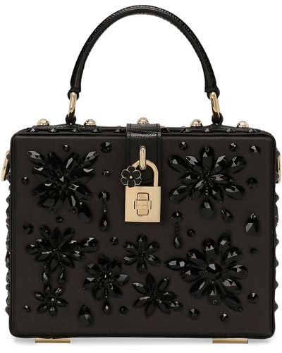 Dolce & Gabbana Dolce Box Top-handle Bag - Black