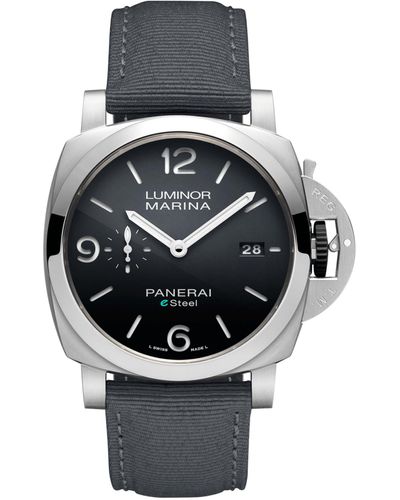Panerai Stainless Steel Luminor Marina Watch 44mm - Gray