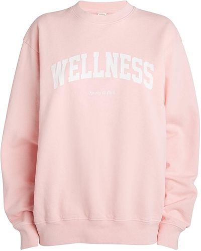 Sporty & Rich Wellness Sweatshirt - Pink