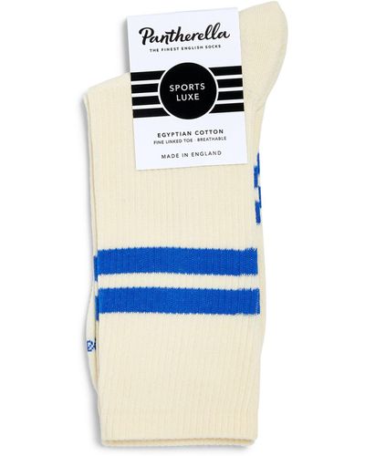 Pantherella Striped Socks - Blue
