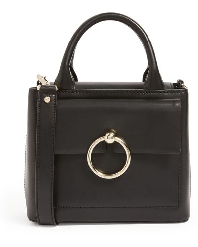 Claudie Pierlot Small Leather Top-handle Bag - Black