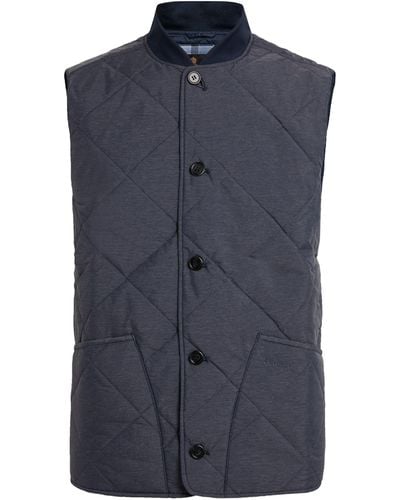 Barbour Quilted Liddesdale Gilet - Blue