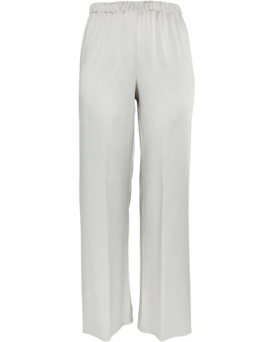 Marina Rinaldi Elasticated-waist Trousers - Grey