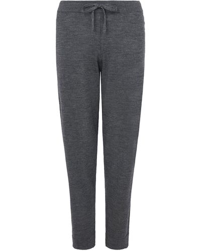 Cashmere In Love Wool-cashmere Jana Pants - Gray