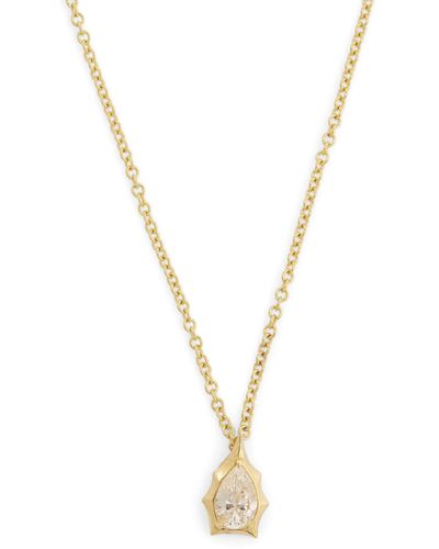 Jade Trau Yellow Gold And Diamond Alchemy Necklace - Metallic