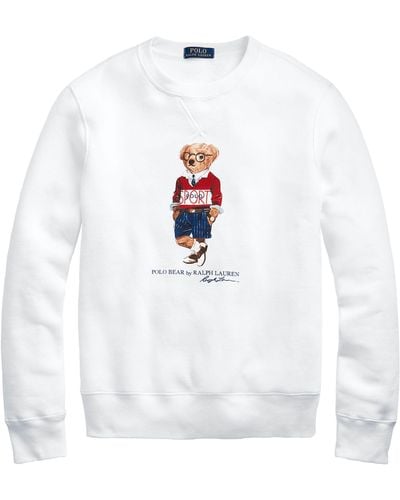 Polo Ralph Lauren Polo Sport Bear Sweatshirt - White