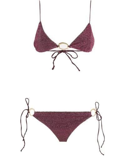 Oséree Lumière O-ring Bikini - Purple
