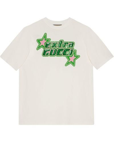Gucci Graphic Print T-shirt - Green