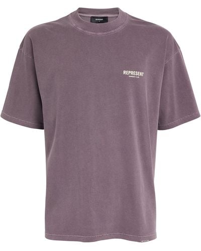 Represent Owners Club T-shirt - Purple
