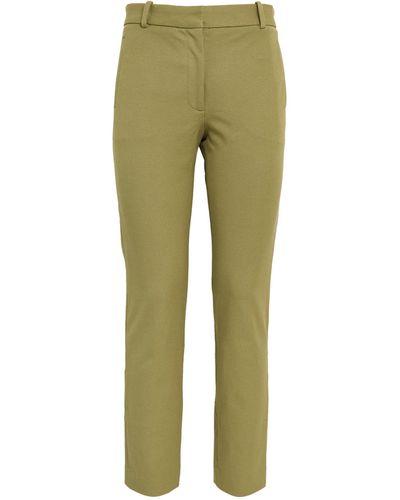 JOSEPH Gabardine Stretch New Eliston Trousers - Green