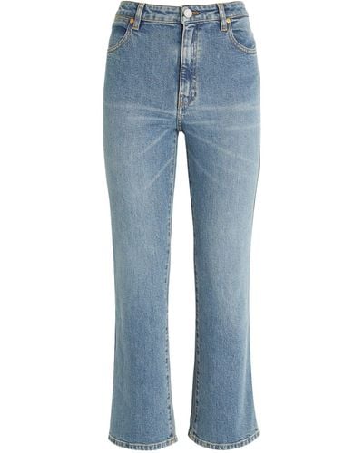 JOSEPH Duke Straight-leg Jeans - Blue