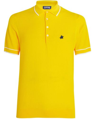 Vilebrequin Cotton Pezou Polo Shirt - Yellow