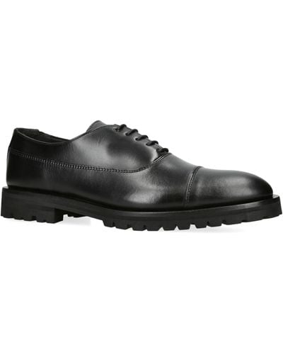 Kurt Geiger Leather Hunter Oxford Shoes - Black