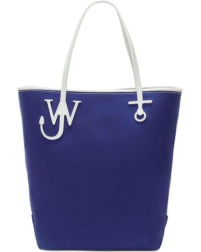JW Anderson Anchor Double Strap Tote Bag - Blue