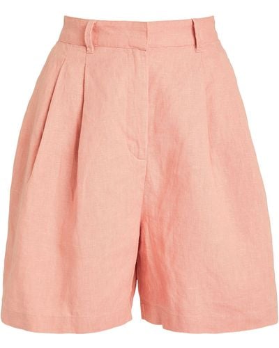Posse Marchello High-rise Shorts - Pink