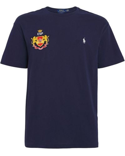Polo Ralph Lauren Cotton Spain T-shirt - Blue