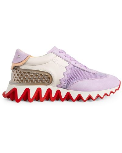 Purple Christian Louboutin Sneakers for Women | Lyst