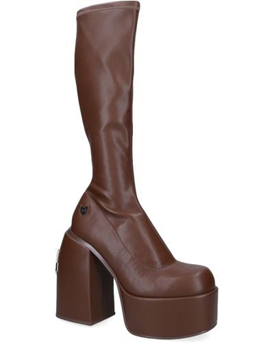 Naked Wolfe Spice Stretch Boots 130 - Brown