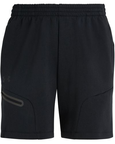 Under Armour Unstoppable Fleece Shorts - Blue