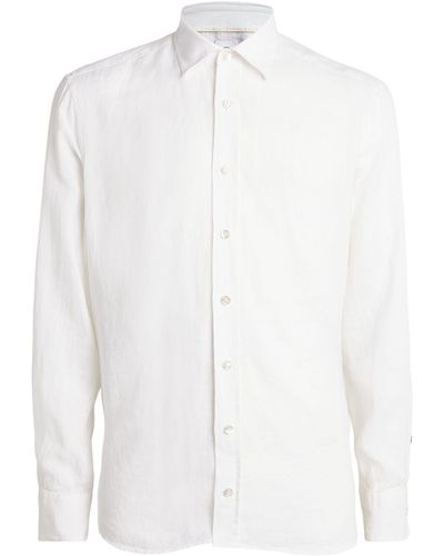 Bogner Linen Shirt - White