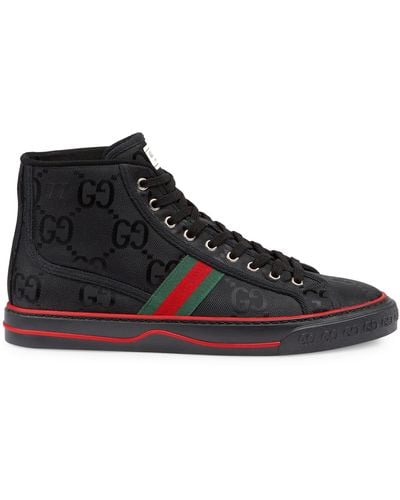 Gucci Off The Grid High Top Sneakers - Brown