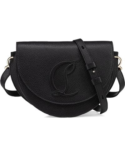 Christian Louboutin By My Side Leather Cross-body Bag - Black