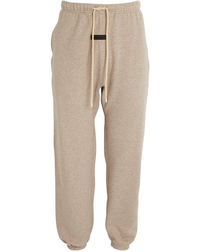 Fear Of God Cotton-blend Drawstring Joggers - Natural