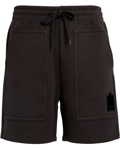 Mackage Velvet-logo Shorts - Black