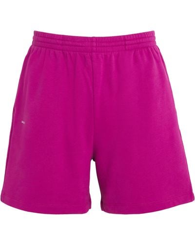 PANGAIA Organic Cotton 365 Midweight Shorts - Purple