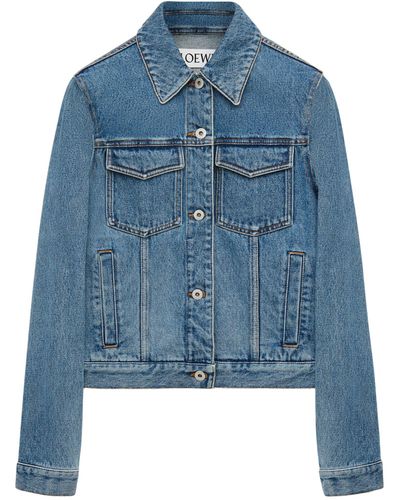 Loewe Jean and denim jackets for Women | Online Sale up to 38% off