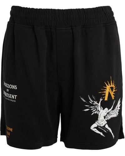 Represent Icarus Printed Shorts - Black