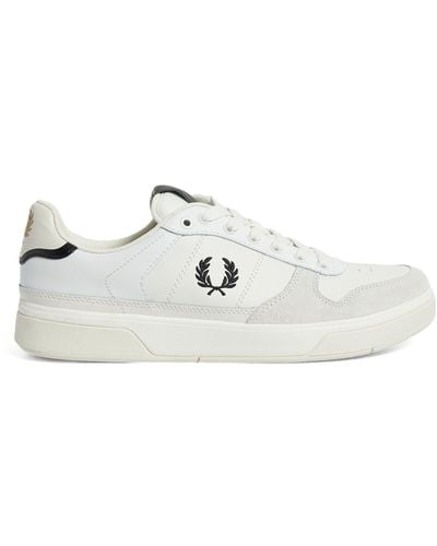 Fred Perry Leather Spencer Sneakers - White