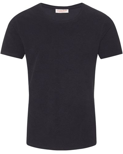 Orlebar Brown Cotton Towelling Ob-t T-shirt - Black
