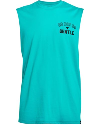 Under Armour Project Rock Tank Top - Blue