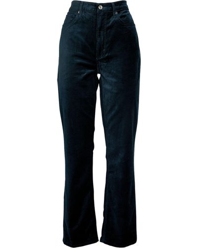 Agolde Nico High-rise Stovepipe Trousers - Blue
