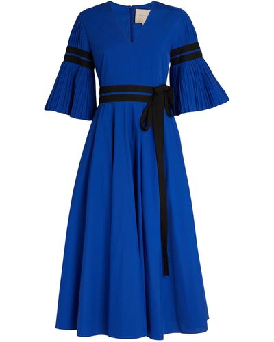 ROKSANDA Amalia Midi Dress - Blue