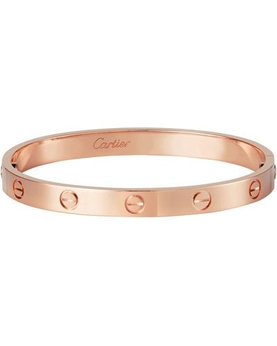 Cartier Rose Gold Love Bracelet - Brown