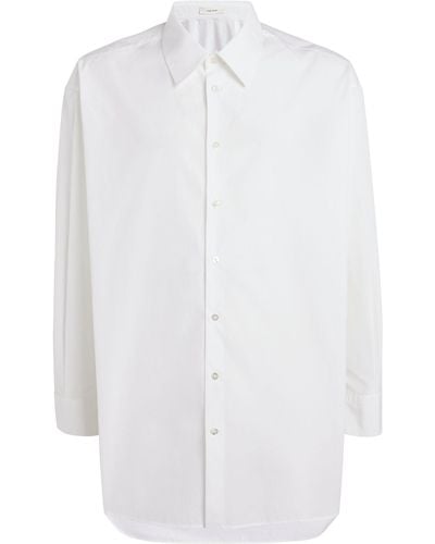 The Row Cotton Lukre Shirt - White