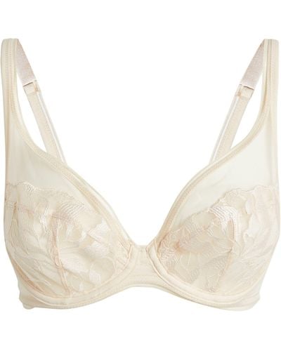 Freya Women's Daisy Lace Underwire Padded Half Cup Bra Demi, White, 34D:  Buy Online at Best Price in UAE 