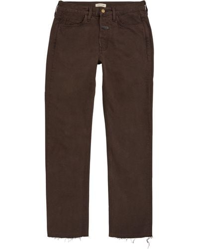 Fear Of God Cotton Straight Jeans - Brown