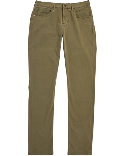 7 For All Mankind Slimmy Tapered Luxe Performance Plus Jeans - Green