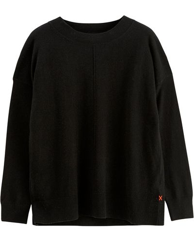 Chinti & Parker Fine-knit Sweater - Black