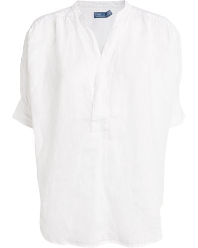 Polo Ralph Lauren Linen Rayan Shirt - White
