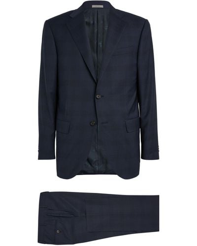 Corneliani Virgin Wool 2-piece Suit - Blue