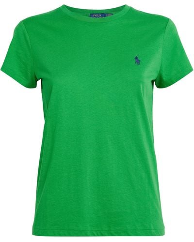 Polo Ralph Lauren Cotton Polo Pony T-shirt - Green