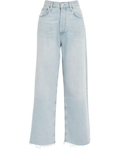 Agolde Ren Cropped Jeans - Blue