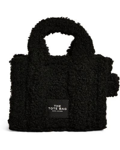Marc Jacobs Micro The The Teddy Tote Bag - Black
