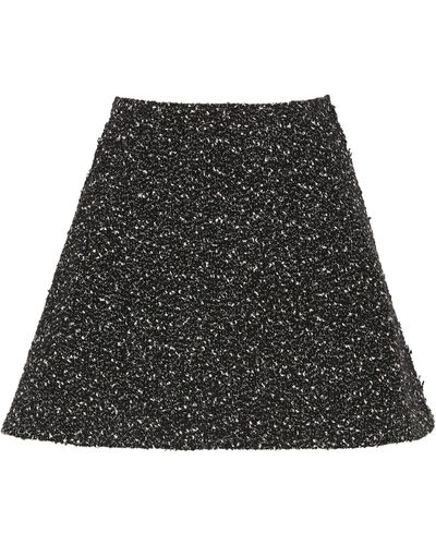 Rag & Bone Wool-blend Tweed Elsie Skirt - Black