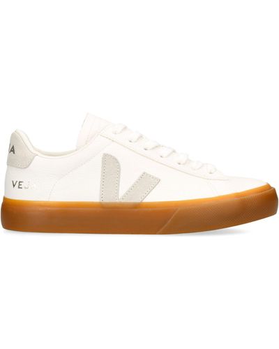 Veja Leather Campo Trainers - White